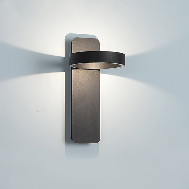 Lampade a 1 luci di minimalismo Light Frepfurs Sconce lampade da parete in ferro per camera da letto