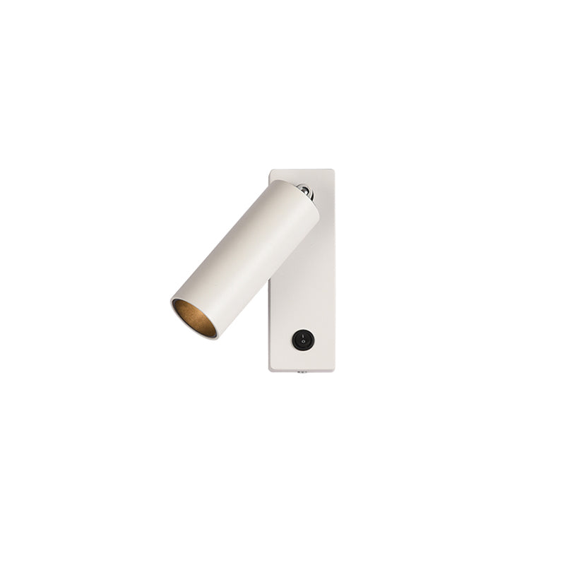 Aluminium moderne 1-Light Mall Moup Lampe Applicable mural réglable pour la chambre