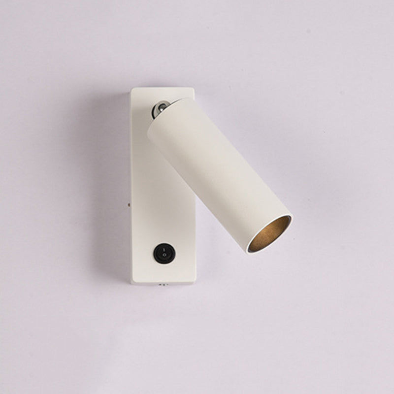 Moderna lampada da parete a parete in alluminio a 1 luce Sfonce a parete regolabile per camera da letto