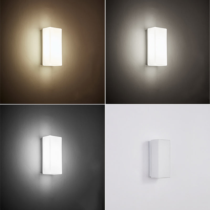 Modern Simple Fashion Style Linear Shade Wall Sconce Metal 1 Light Sconces in