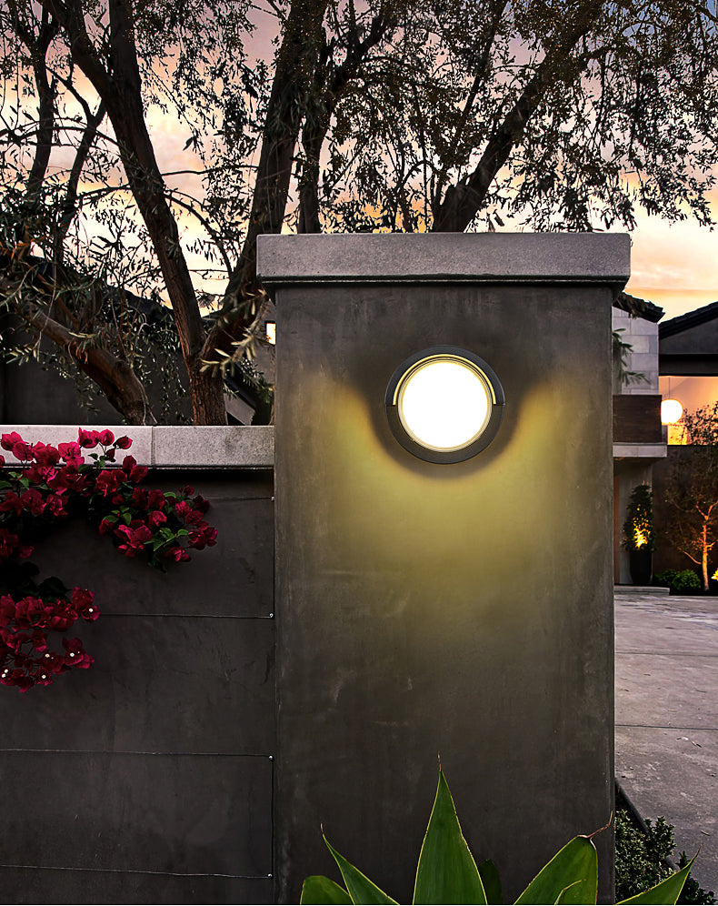 Modern Simple Style Rectangular Shade Wall Sconce Metal 1 Light Sconces in Black Finish