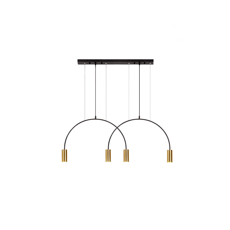 4 Light Kitchen Island Pendant Linear Pendant Lighting Island Light Fixtures