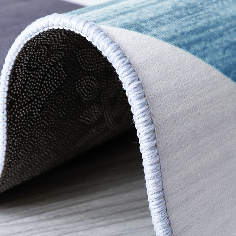 Farblich gemischter, moderner Innenteppich, Polyester-Tintenspuren, Teppich, rutschfeste Rückseite, Teppich für Heimdekoration