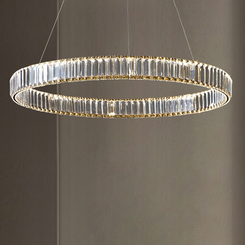 Luci d'isola orbicolare Crystal Contemporary Simplicity Fissature di illuminazione a sospensione per il ristorante