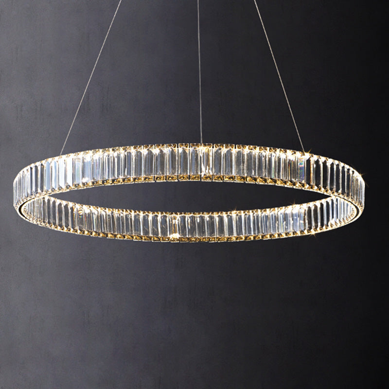 Luci d'isola orbicolare Crystal Contemporary Simplicity Fissature di illuminazione a sospensione per il ristorante