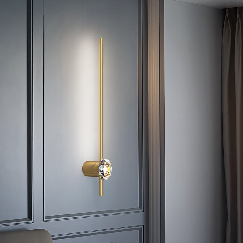 Modern Simplicity Linear Wall Mounted Light Fixture Acrylic Wall Mount Light Fixture for Bedroom