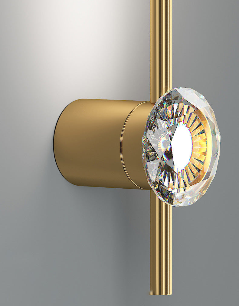 Modern Simplicity Linear Wall Mounted Light Fixture Acrylic Wall Mount Light Fixture for Bedroom