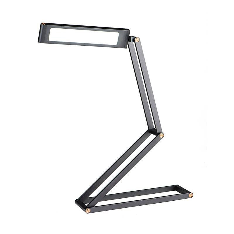 Opvouwbare lineaire LED -tafellamp creatief minimalistisch metalen slaapkamer leeslicht