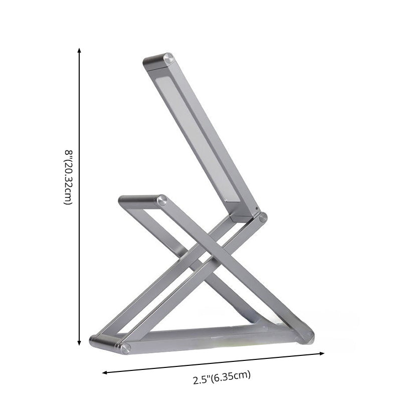 Opvouwbare lineaire LED -tafellamp creatief minimalistisch metalen slaapkamer leeslicht