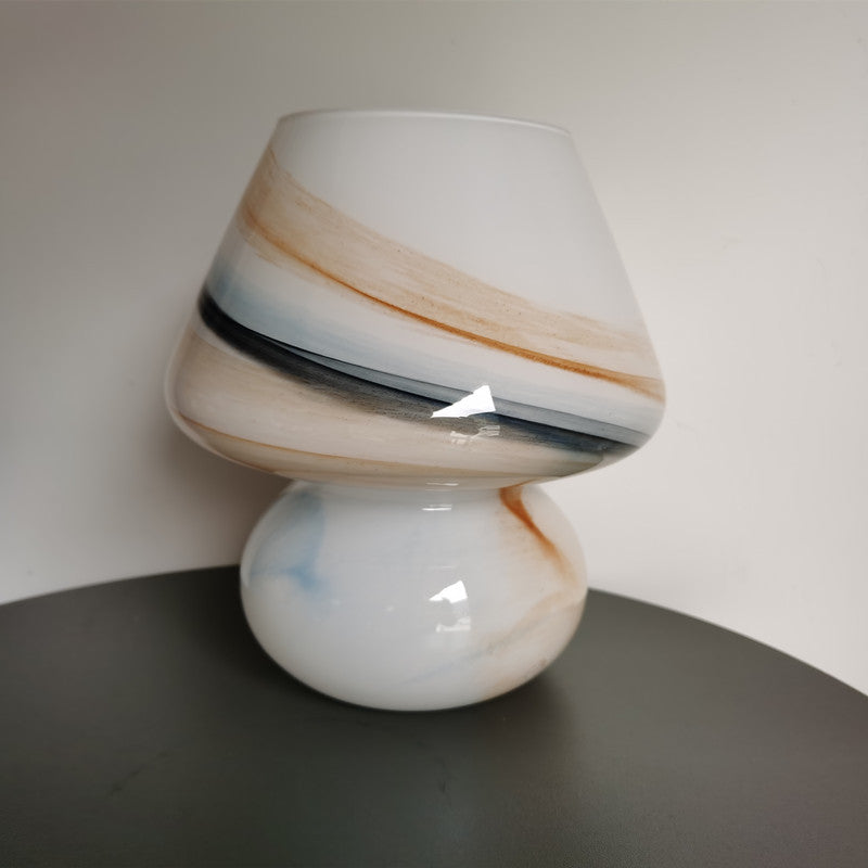 Champignon schaduw glas tafel licht modern 1 lamp nachtstandaardlamp voor slaapkamer