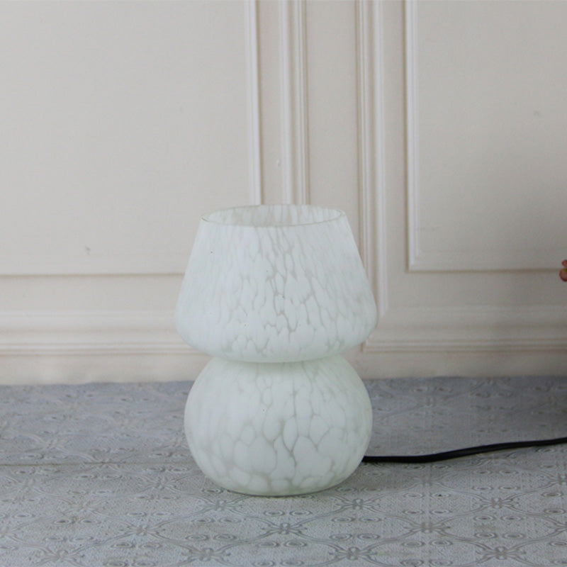 Champignon schaduw glas tafel licht modern 1 lamp nachtstandaardlamp voor slaapkamer
