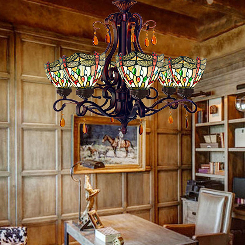 Lustre en dôme en forme