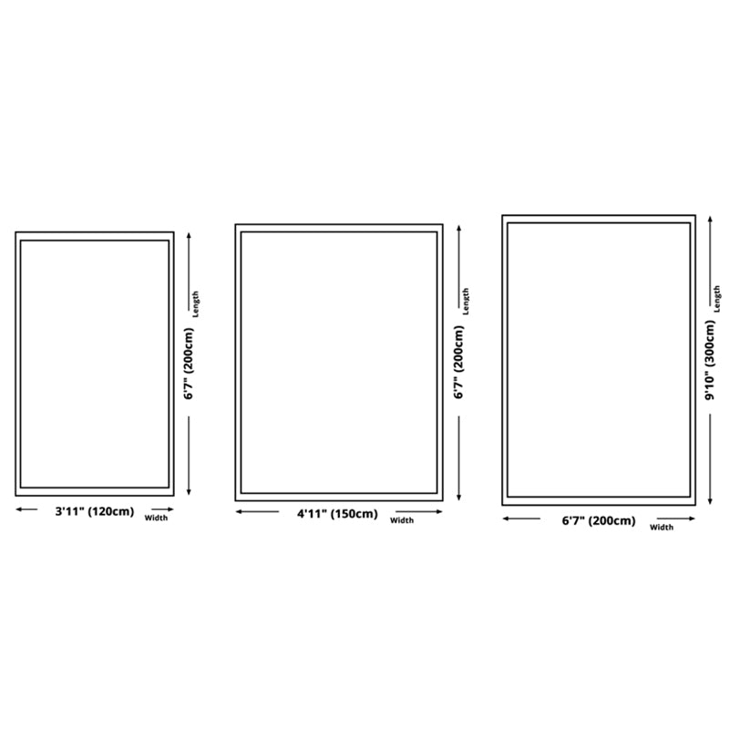 Tono bianco semplice area tappeto poliestere in poliestere astratto tappeto a blocchi di tappeto lavabile per decorazione per la casa