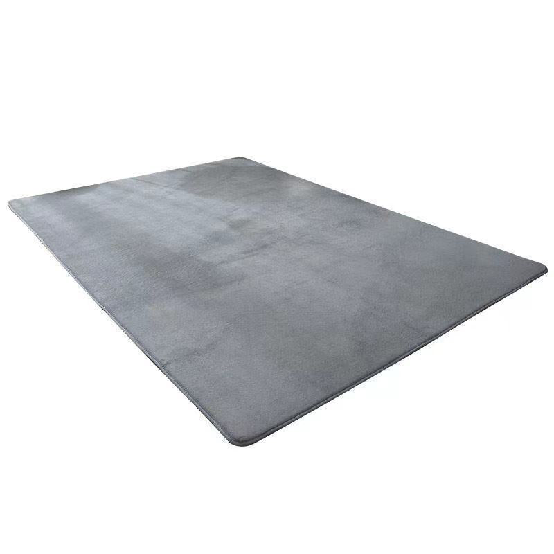 Beige Schlafzimmer Teppich Reine Farbe Polyester Fläche Teppich Easy Care Waschableie Teppich