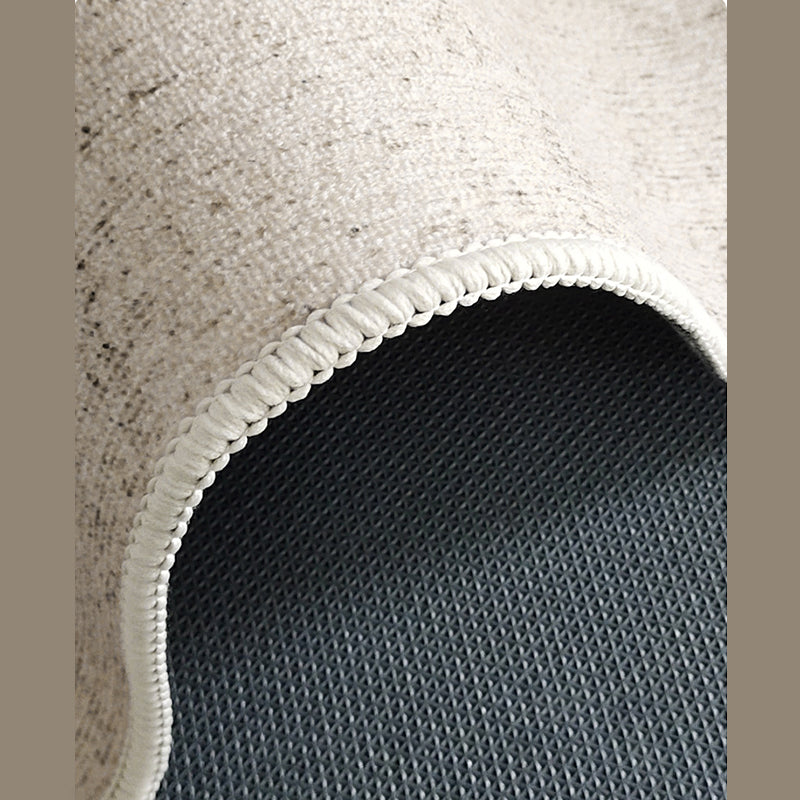 Minimalistischer Teppich für den Innenbereich, einfarbig, moderner Teppich, schmutzabweisender Polyester-Teppich für das Wohnzimmer