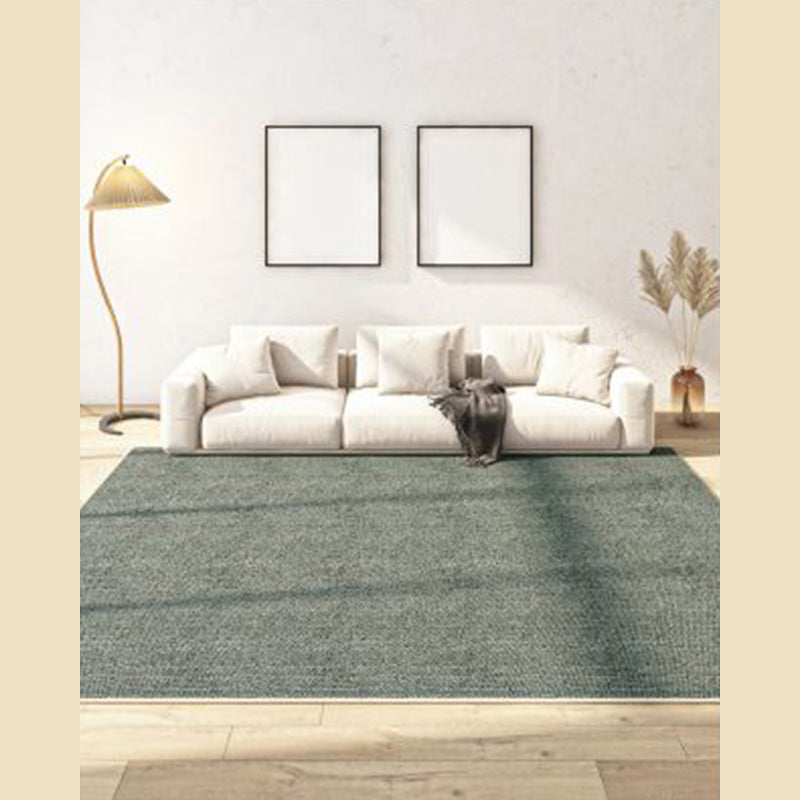 Minimalistischer Teppich für den Innenbereich, einfarbig, moderner Teppich, schmutzabweisender Polyester-Teppich für das Wohnzimmer