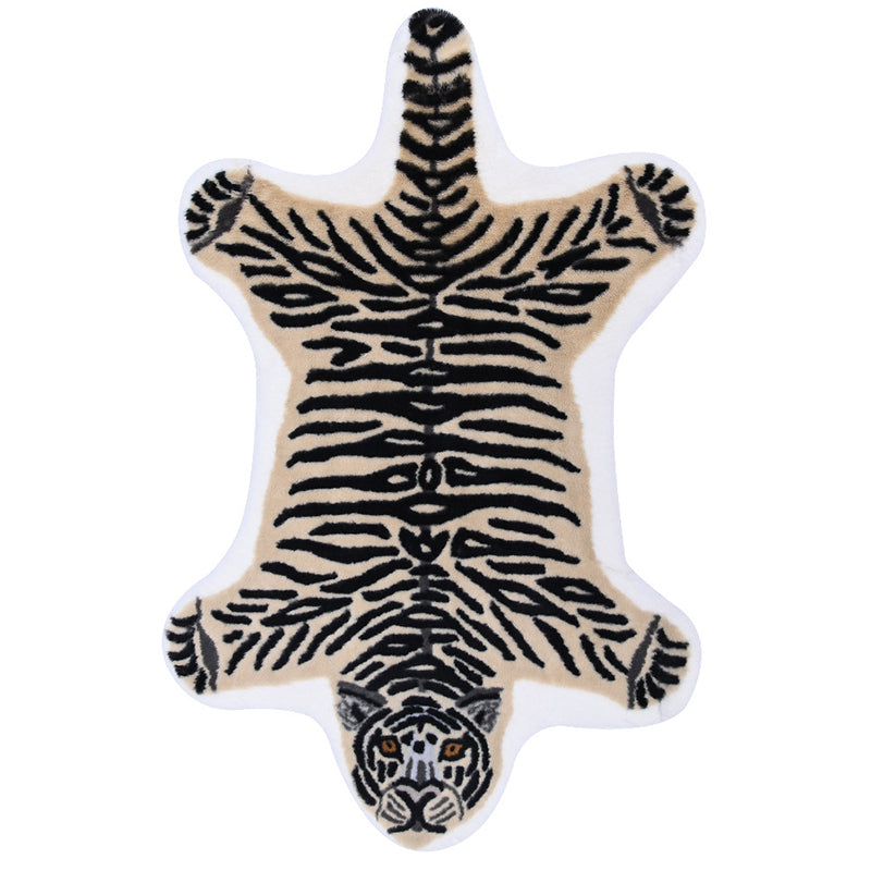 Creative Indoor Rug Funky Animal Print Carpet Friendly Washable Anti-Slip Area Carpet for Home Decor