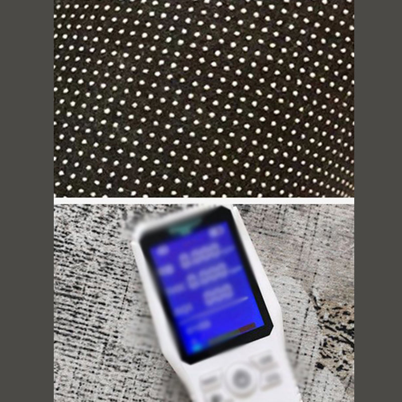 Grauer Simplicity-Innenteppich, einfarbiger Polyester-Teppich, waschbarer Teppich für die Heimdekoration