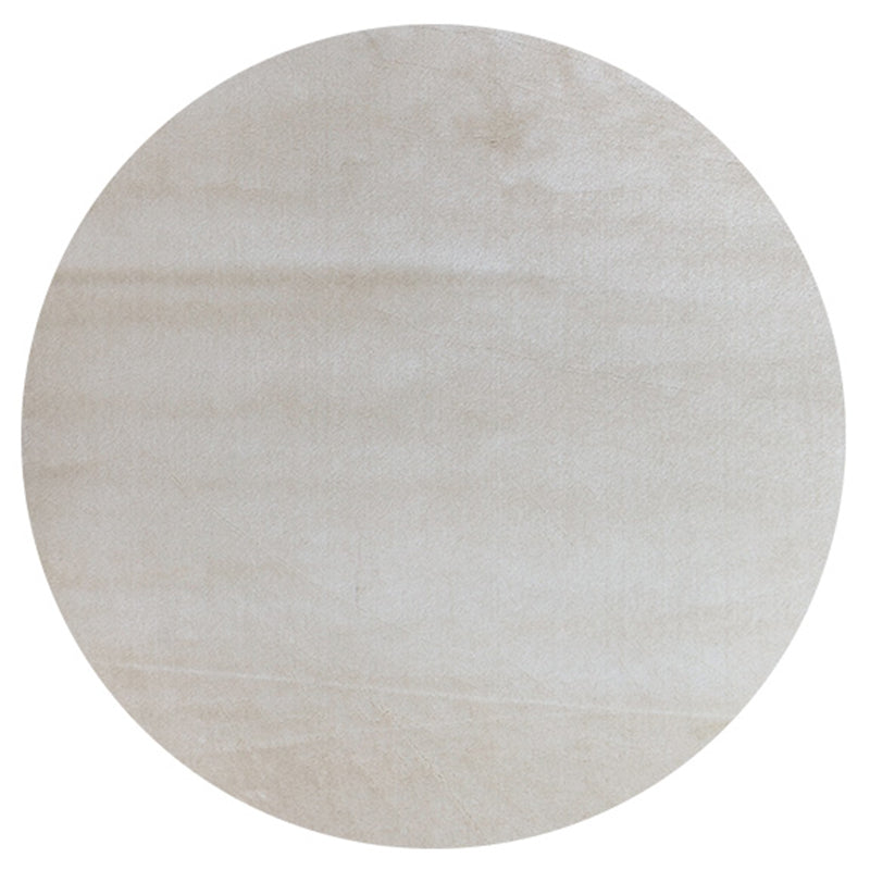 Simple Solid Color Indoor Carpet Gray Polyester Carpet Washable Indoor Rug for Indoor Room