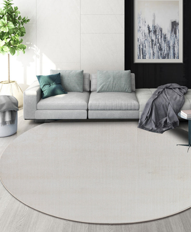 Einfacher, einfarbiger Innenteppich, grauer Polyester-Teppich, waschbarer Innenteppich für den Innenbereich