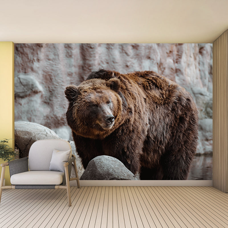 Cute Bear Wall Decals Water Resistant Wall Art for Kid's Bedroom, Made to Measure