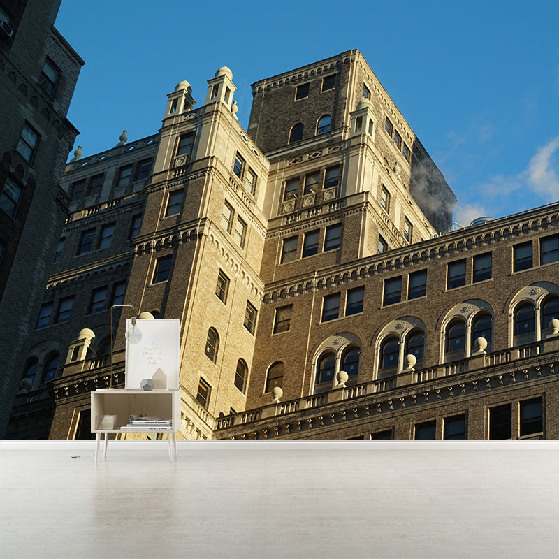 High Building Murals Stain-Resistant Contemporary Wall Decor for Office