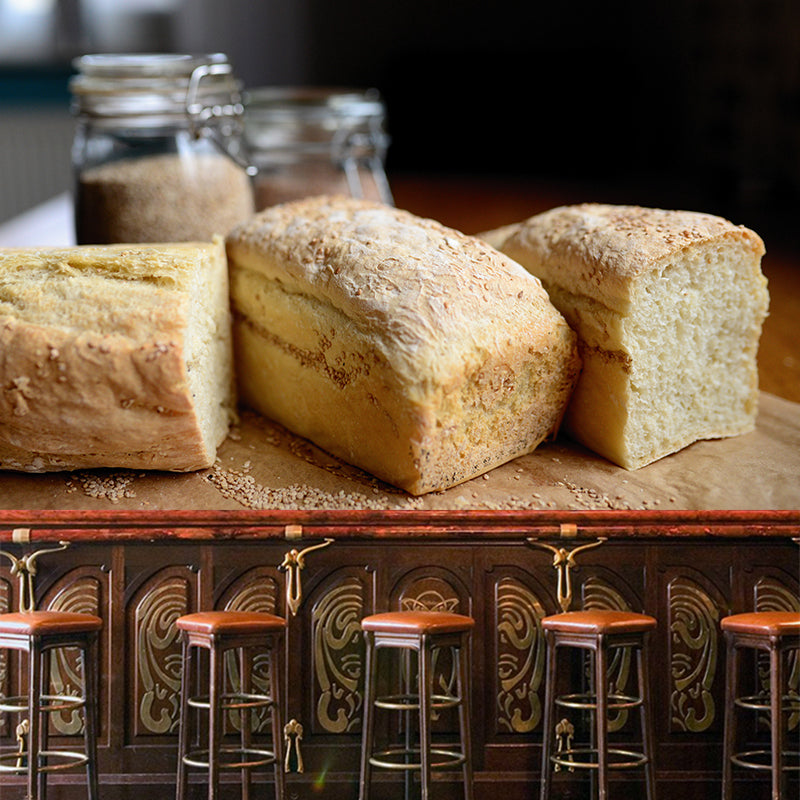 Delicious Bread Waterproof Wall Covering for Dessert Shop Baking Shop Wall Decor