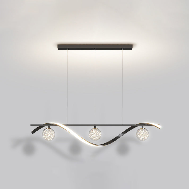 3 Light Kitchen Island Pendant Linear Island Lighting Contemporary Island Lighting