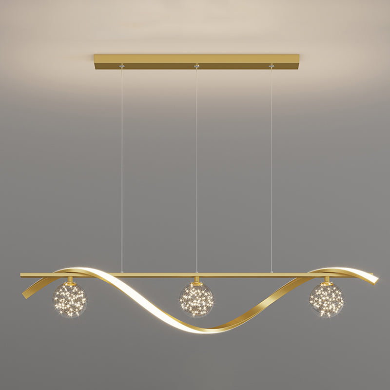 3 Light Kitchen Island Pendant Linear Island Lighting Contemporary Island Lighting