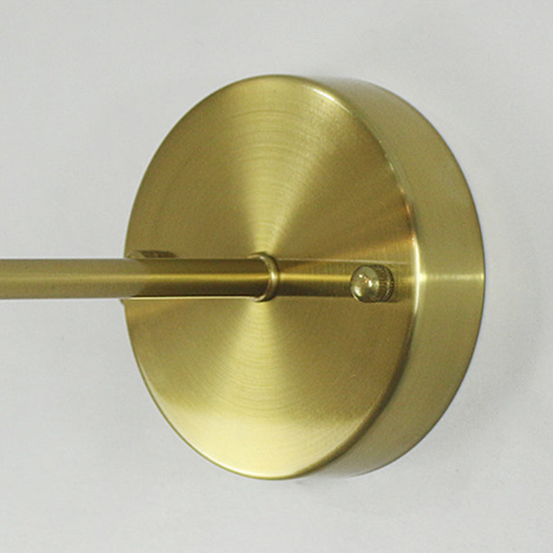 Modern Style Sconce Light Fixtures Cylinderical 1-Light Metal Wall Mounted Lighting