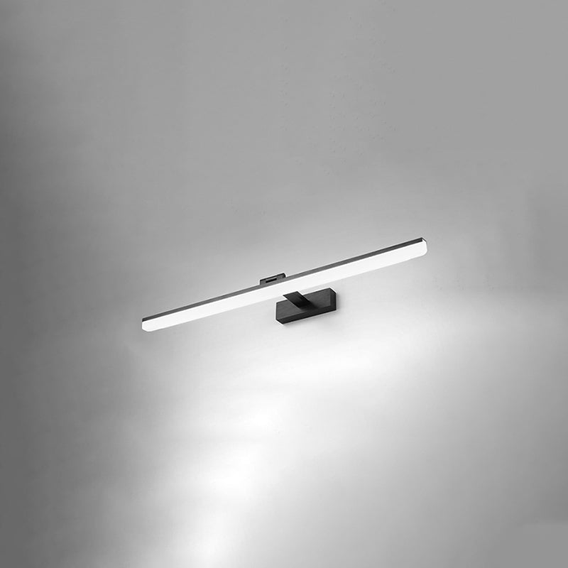 Lámpara de pared lineal de aluminio LED de LED moderno con luz de aluminio con sombra de plástico