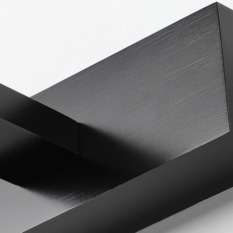 Lámpara de pared lineal de aluminio LED de LED moderno con luz de aluminio con sombra de plástico