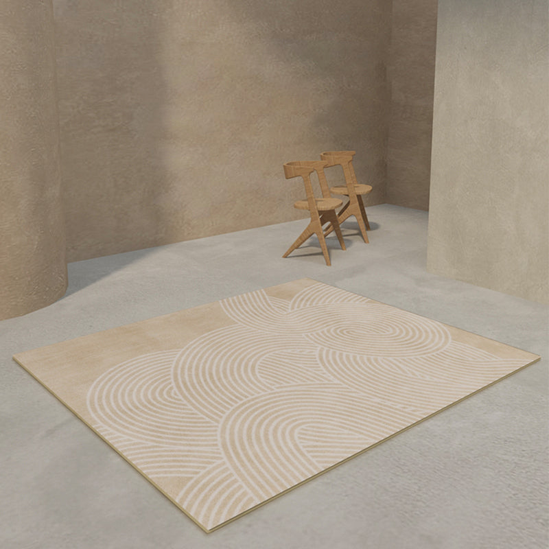 Tapis moderne de couleur unie en Polyester, Traces fleuries, tapis d'intérieur résistant aux taches pour la décoration de la maison