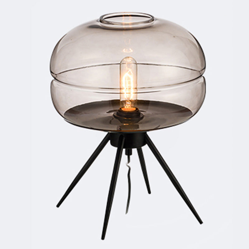 Lampada da comodino in vetro lampada da tavolo ultramoderna Semplicità per camera da letto