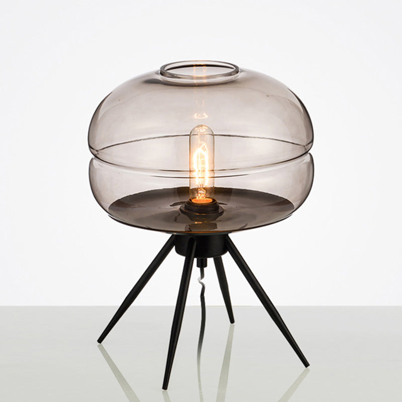 Lampada da comodino in vetro lampada da tavolo ultramoderna Semplicità per camera da letto