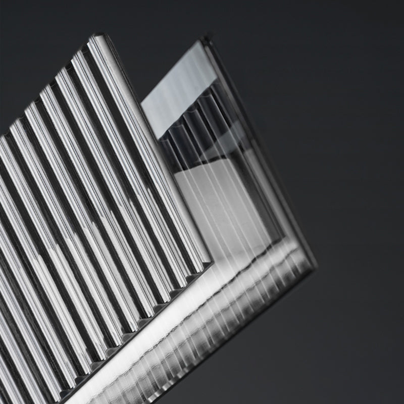 Dining Room Nordic Modern Island Light Fixture LED Linear Glass Pendant Light