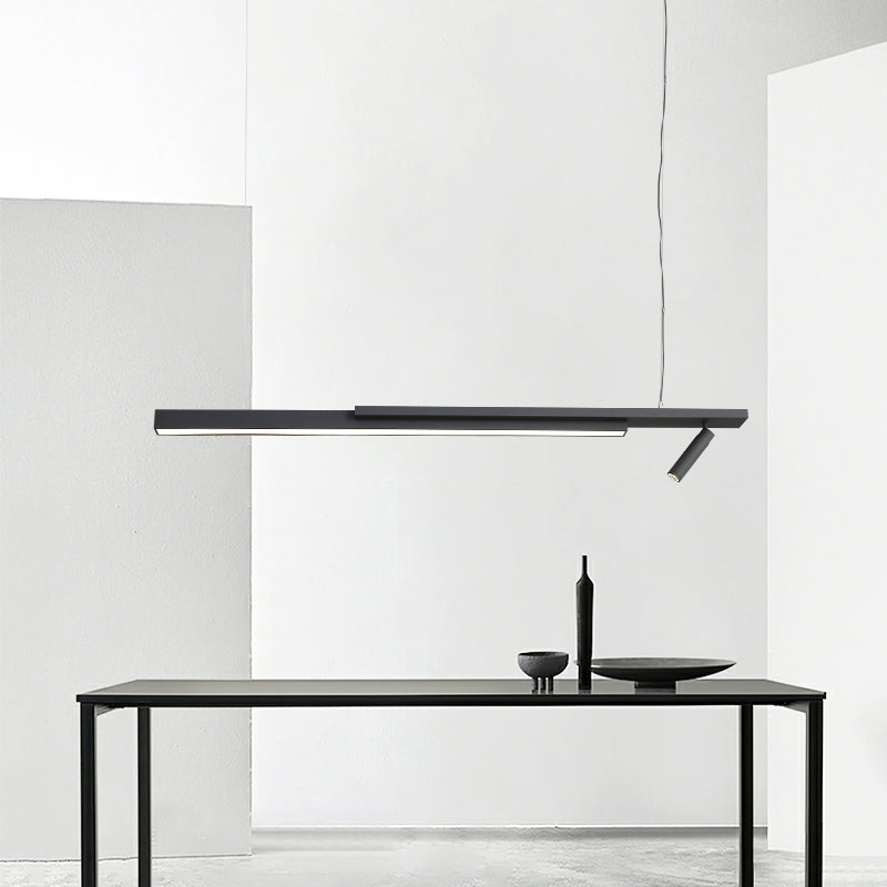 Accesorios de iluminación de lámpara de iluminación lineal de metal lineal lámpara de iluminación moderna