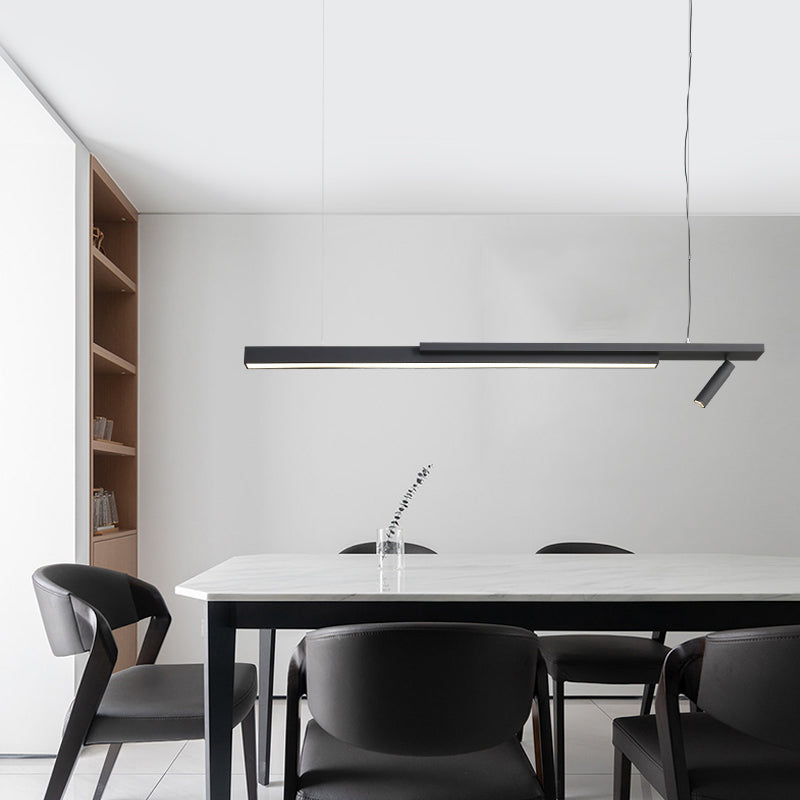 Accesorios de iluminación de lámpara de iluminación lineal de metal lineal lámpara de iluminación moderna