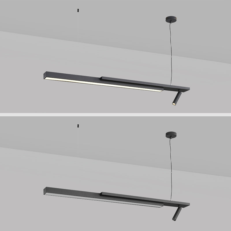 Accesorios de iluminación de lámpara de iluminación lineal de metal lineal lámpara de iluminación moderna