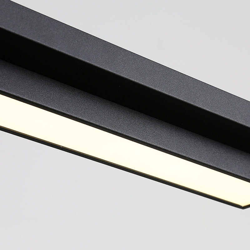 Accesorios de iluminación de lámpara de iluminación lineal de metal lineal lámpara de iluminación moderna