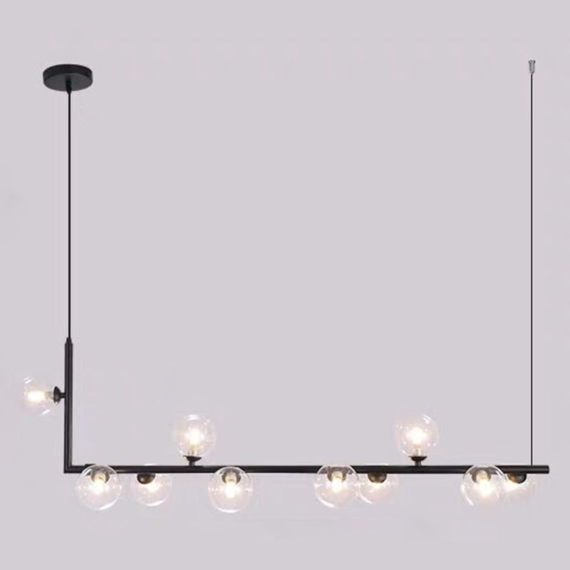 10 Lichte keukeneiland hanglage lineaire hanglampen eiland verlichtingsarmaturen