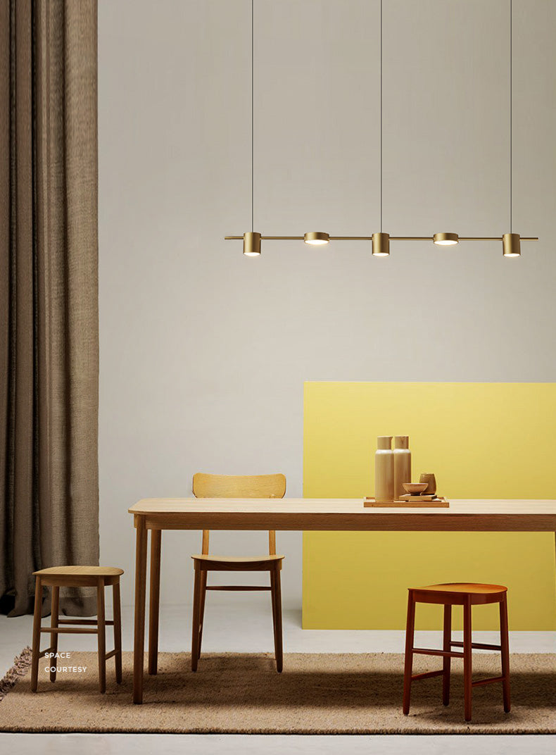 5 Light Kitchen Island Pendant Linear Pendant Lighting Island Light Fixtures