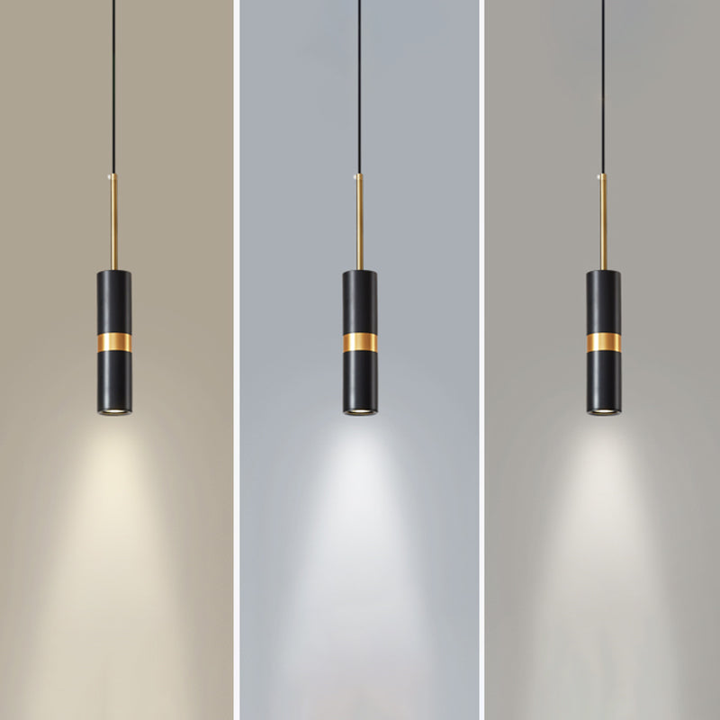 7 Light Kitchen Isola Pendant Laminda Linear Lampella dell'isola contemporanea