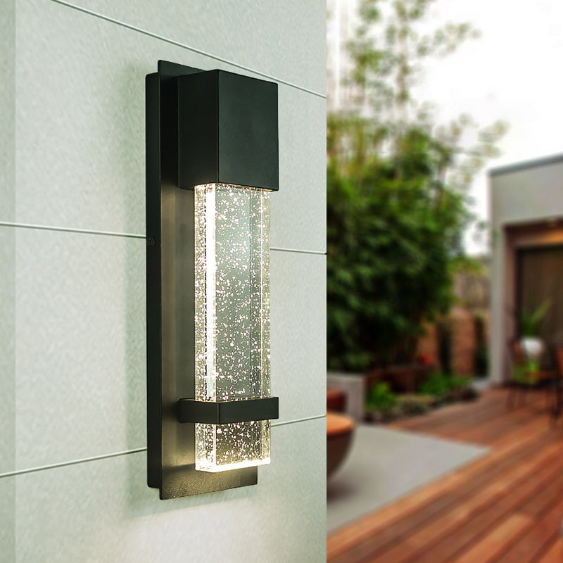 Moderne glazen rechthoekige wandwandcontino