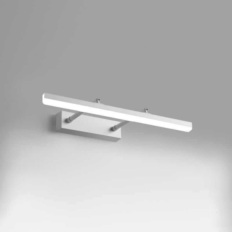 Modern Concise Linear LED Wall Light Lacquered Iron Extendable Wall Lamp with Acrylic Shade