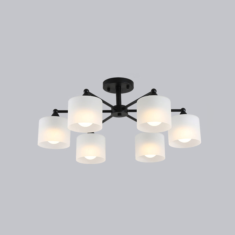 Lampade a sospensione di vetro contemporanei per le lampadario per soggiorno per soggiorno per soggiorno