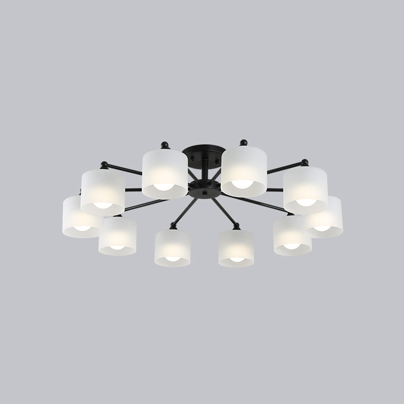 Lampade a sospensione di vetro contemporanei per le lampadario per soggiorno per soggiorno per soggiorno