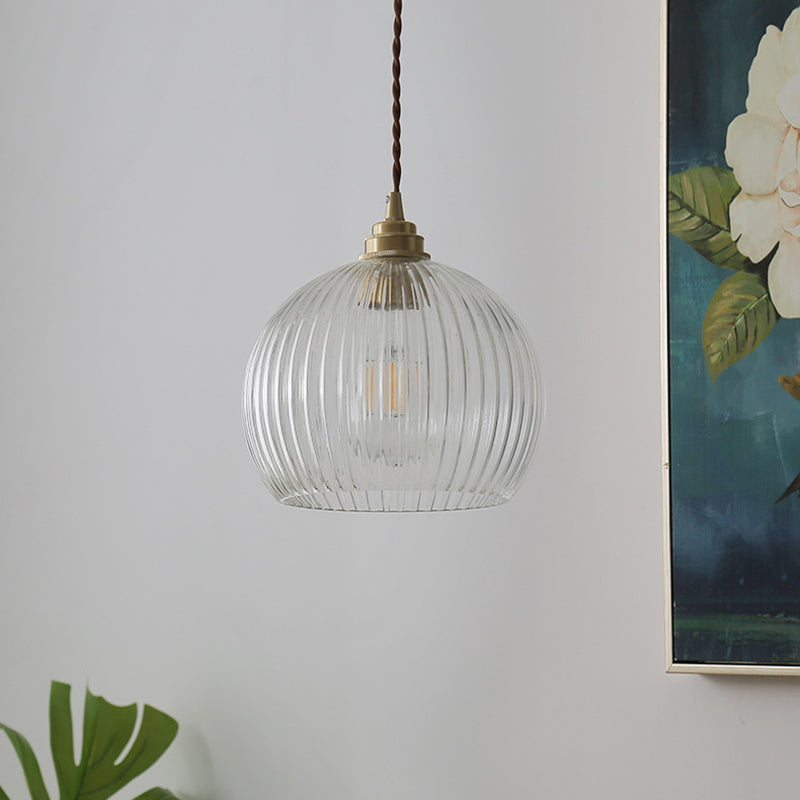 1-Licht-Glas-Hängsbeleuchtungsanlage Modernes Anhänger Lichtkit für Esszimmer