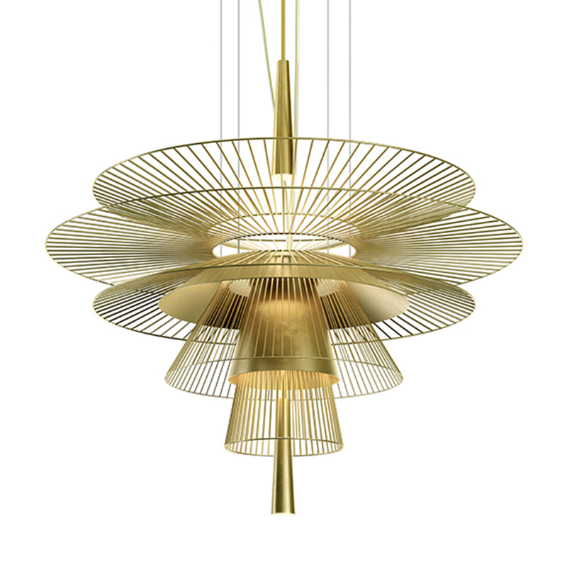 Metal Contemporary Hanging Pendant Light 1-Light Drop Pendant for Dining Room