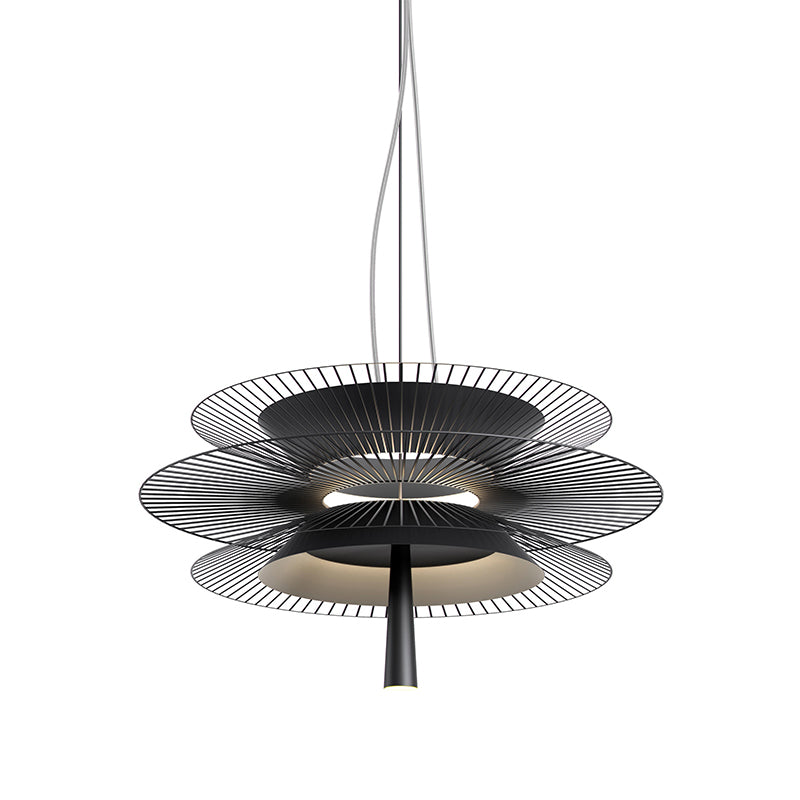 Metal Contemporary Hanging Pendant Light 1-Light Drop Pendant for Dining Room